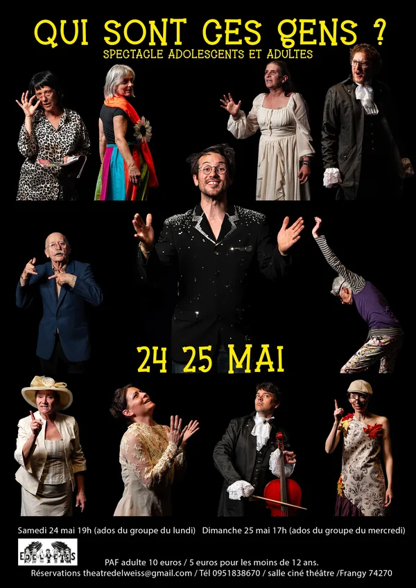 Affiche « Qui sont ces gens ? »